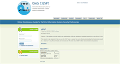 Desktop Screenshot of omgcissp.com